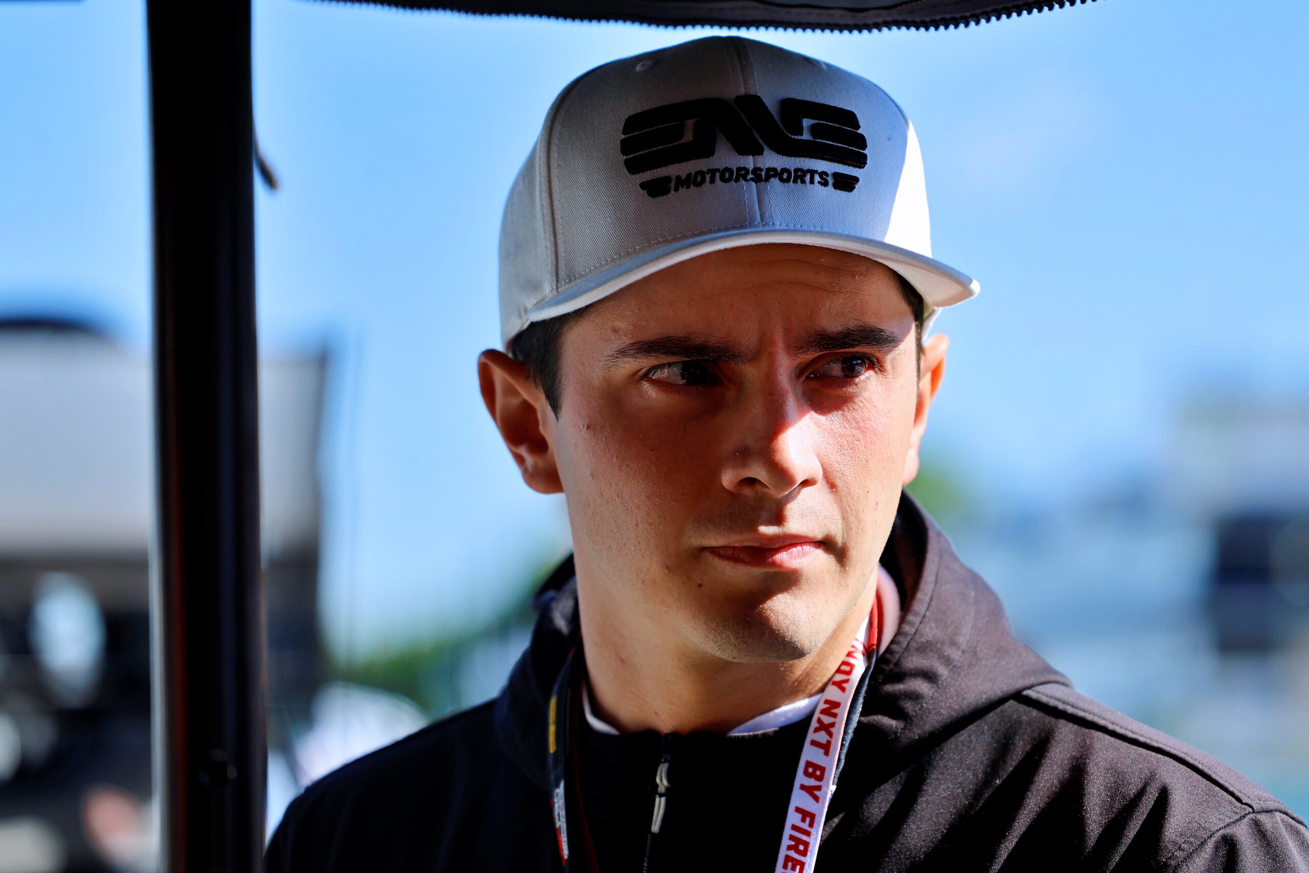 Matteo Nannini Road America | Nannini prepares for a session