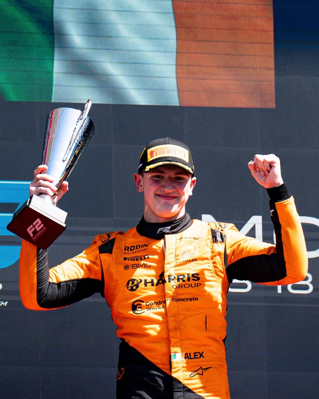 Irish and Rodin Motorsport driver Alex Dunne reclaimed the F2 championship lead following a commanding win in the Feature race at the Imola GP.