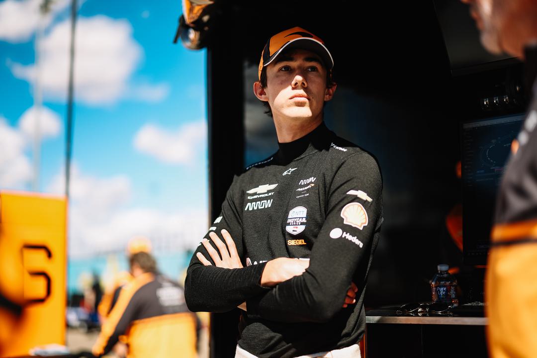 Arrow McLaren driver Nolan Siegel responds to media comments from Team Principal Tony Kanaan ahead of the 2026 IndyCar season.