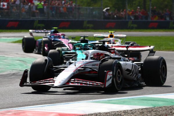 Esteban Ocon on track during the 2025 Italian Grand Prix