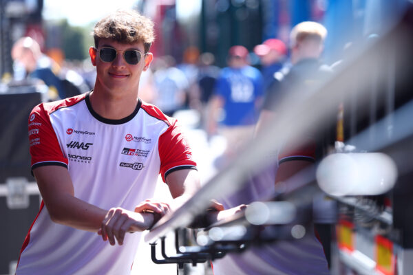 Bearman happy with VF-25 speed despite difficult F1 Imola GP IMOLA, ITALY - MAY 17: Oliver Bearman of Great Britain and Haas F1 looks on in the Paddock prior to final practice ahead of the F1 Grand Prix of Emilia-Romagna at Autodromo Internazionale Enzo e Dino Ferrari on May 17, 2025 in Imola, Italy. (Photo by Peter Fox/LAT Images)