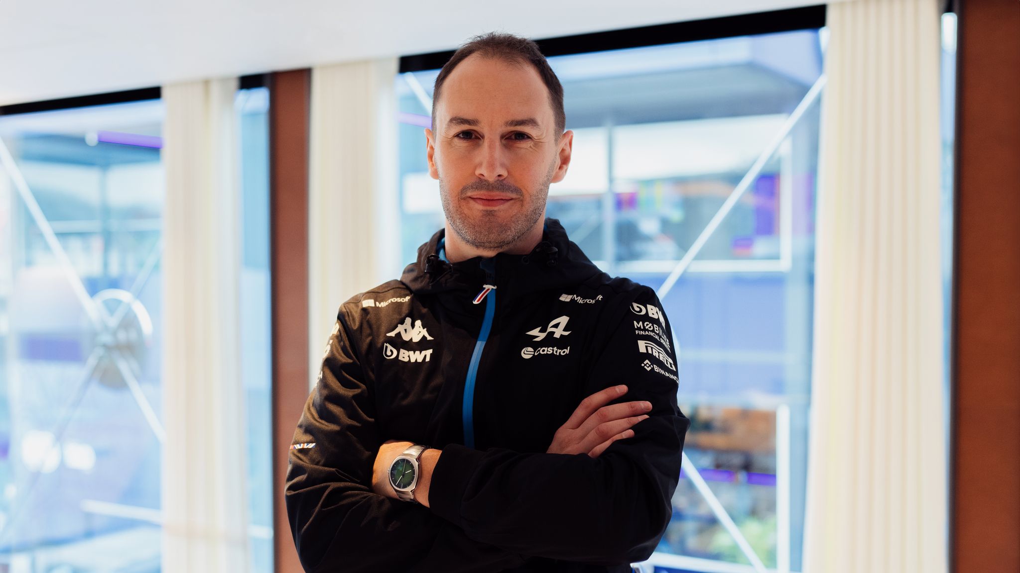 Former BWT Alpine Team Principal Oliver Oakes
