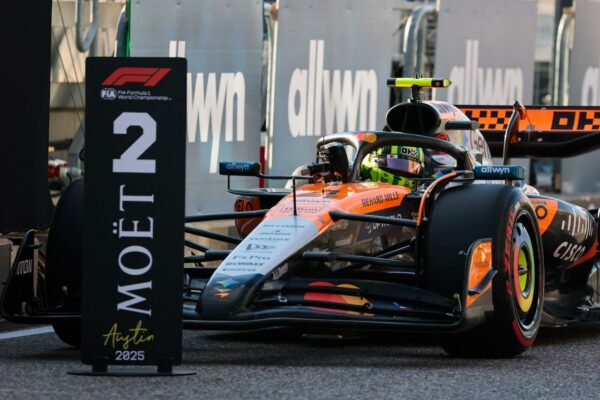 Norris settles for front-row after struggling F1 US GP Qualifying