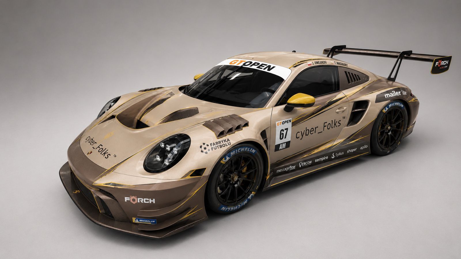 Förch Racing by Atlas Ward will join the GT Open for the final three 2026 rounds with a Porsche ahead of a planned full 2027 campaign.