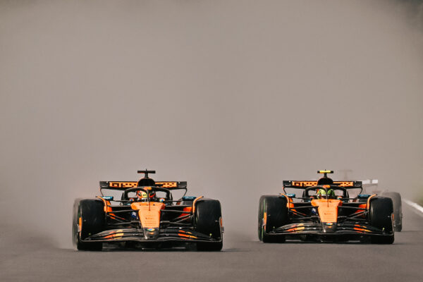 Piastri passes Norris for the lead of the 2025 Belgian GP as Stella defends Norris' performance