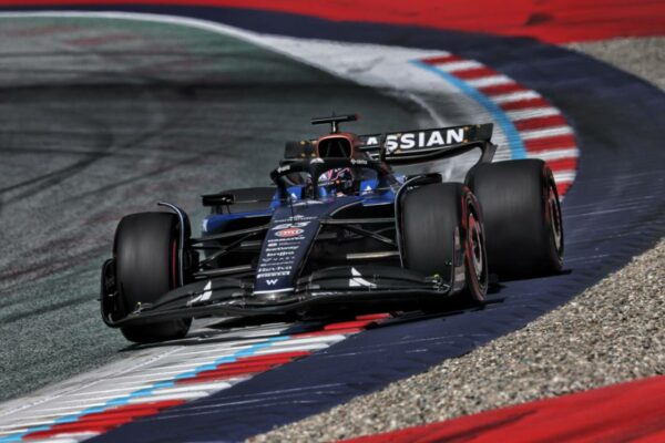 Alex Albon at the 2025 F1 Austrian GP