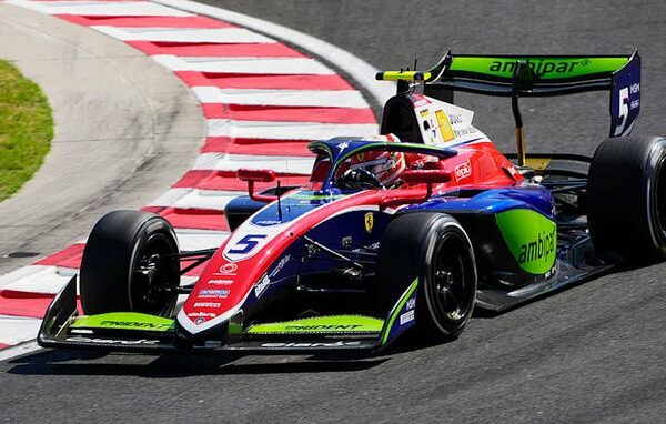 Rafael Câmara of Trident took pole in F3 Qualifying at the 2025 Hungarian GP