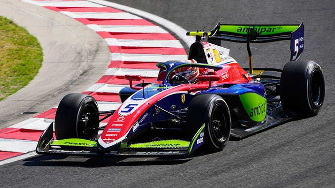 Rafael Câmara of Trident took pole in F3 Qualifying at the 2025 Hungarian GP