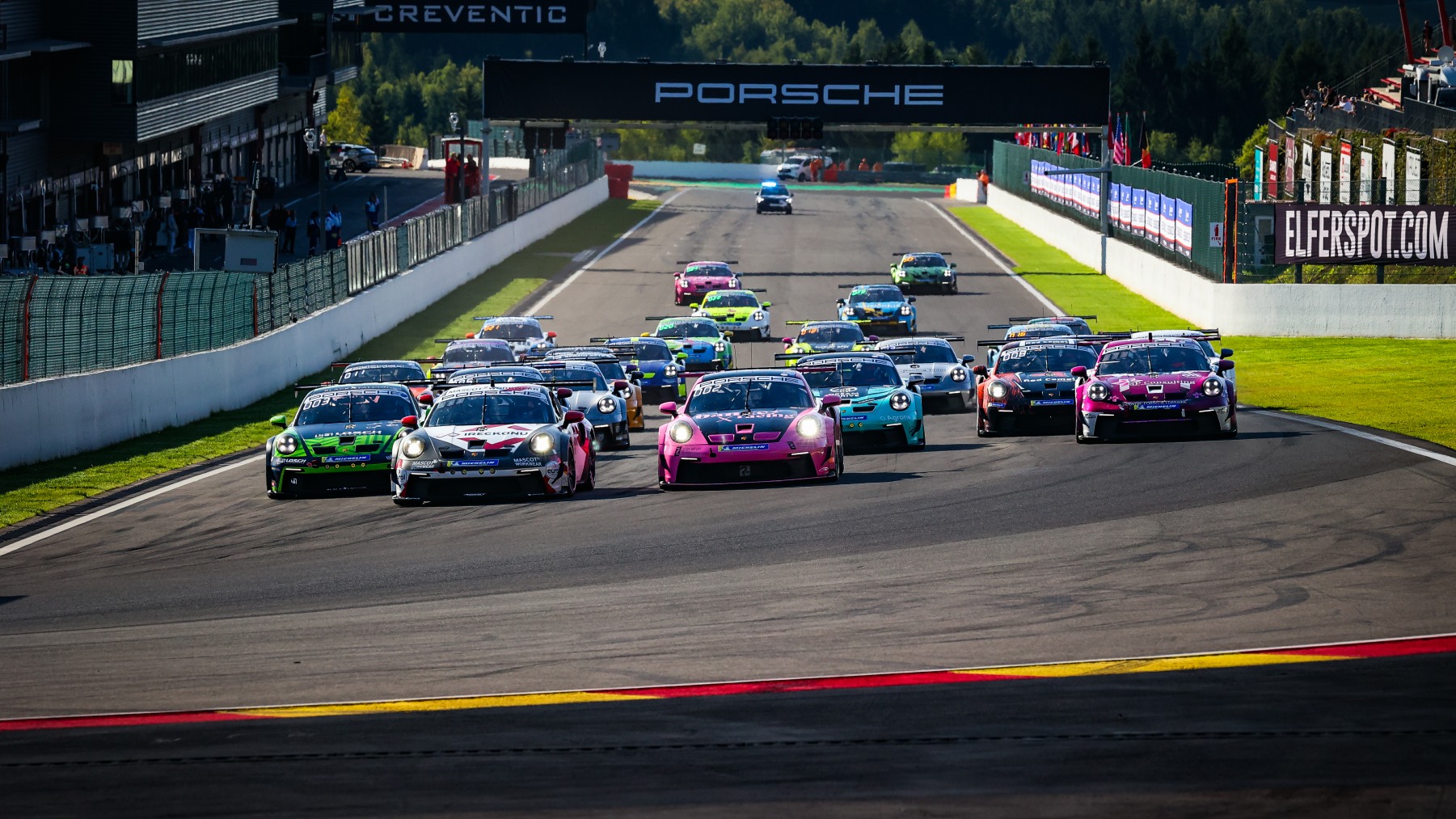 The Michelin 992 Endurance Cup returns to Spa on 5 September, with BLACK FALCON chasing a third win and the Top 10 Shoot-Out back.