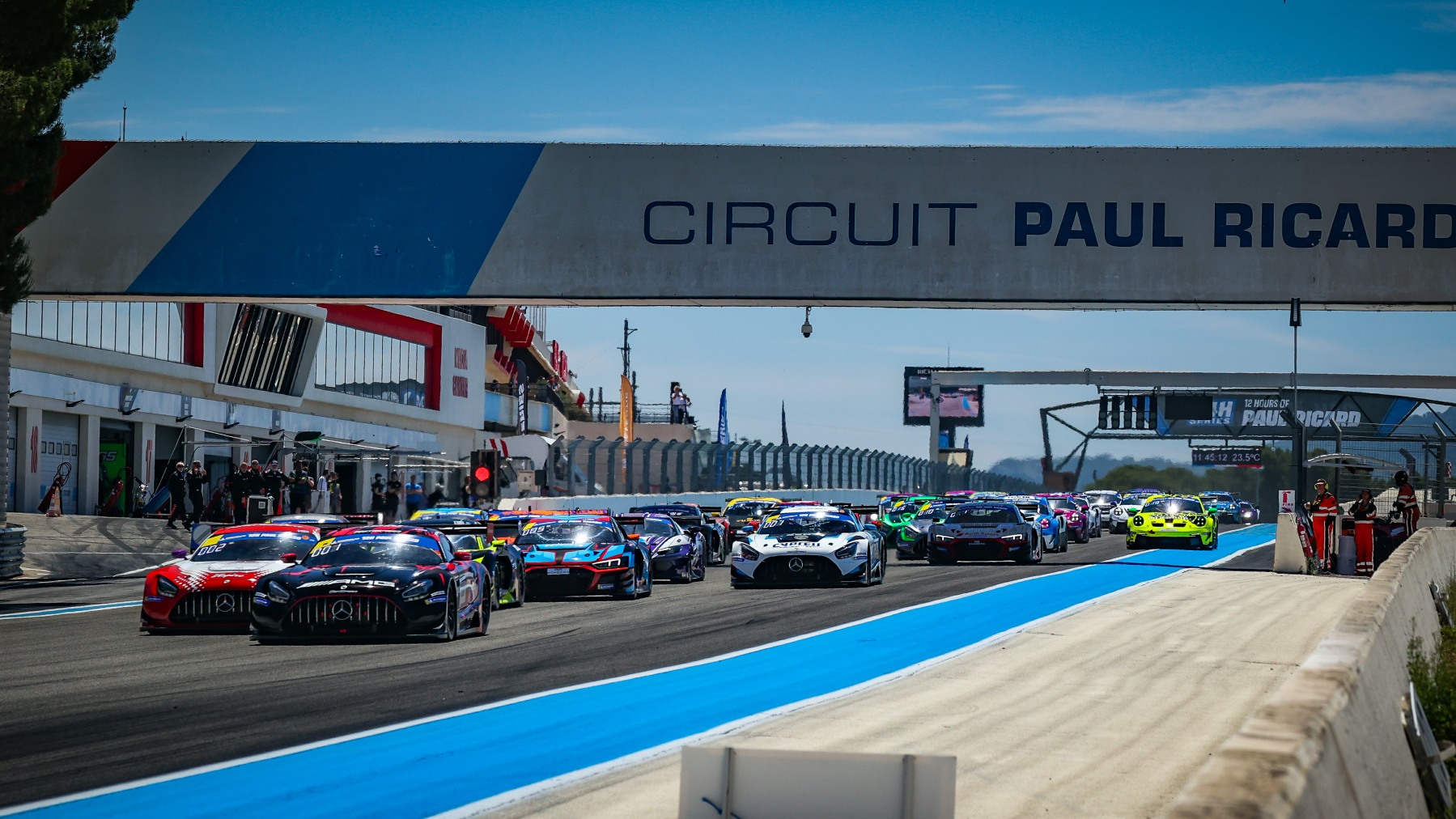 Proton Competition leads the 12H Paul Ricard at halfway, with HOFOR Racing also on the lead lap before Sunday’s restart.