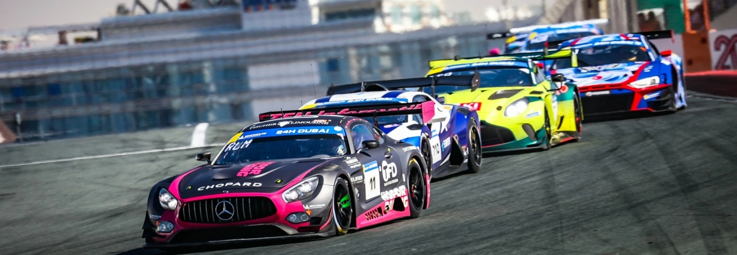 2026 Michelin 24H Dubai set for huge 73-car grid with strong GT3, 992 and multi-class entries for Middle East Trophy finale.