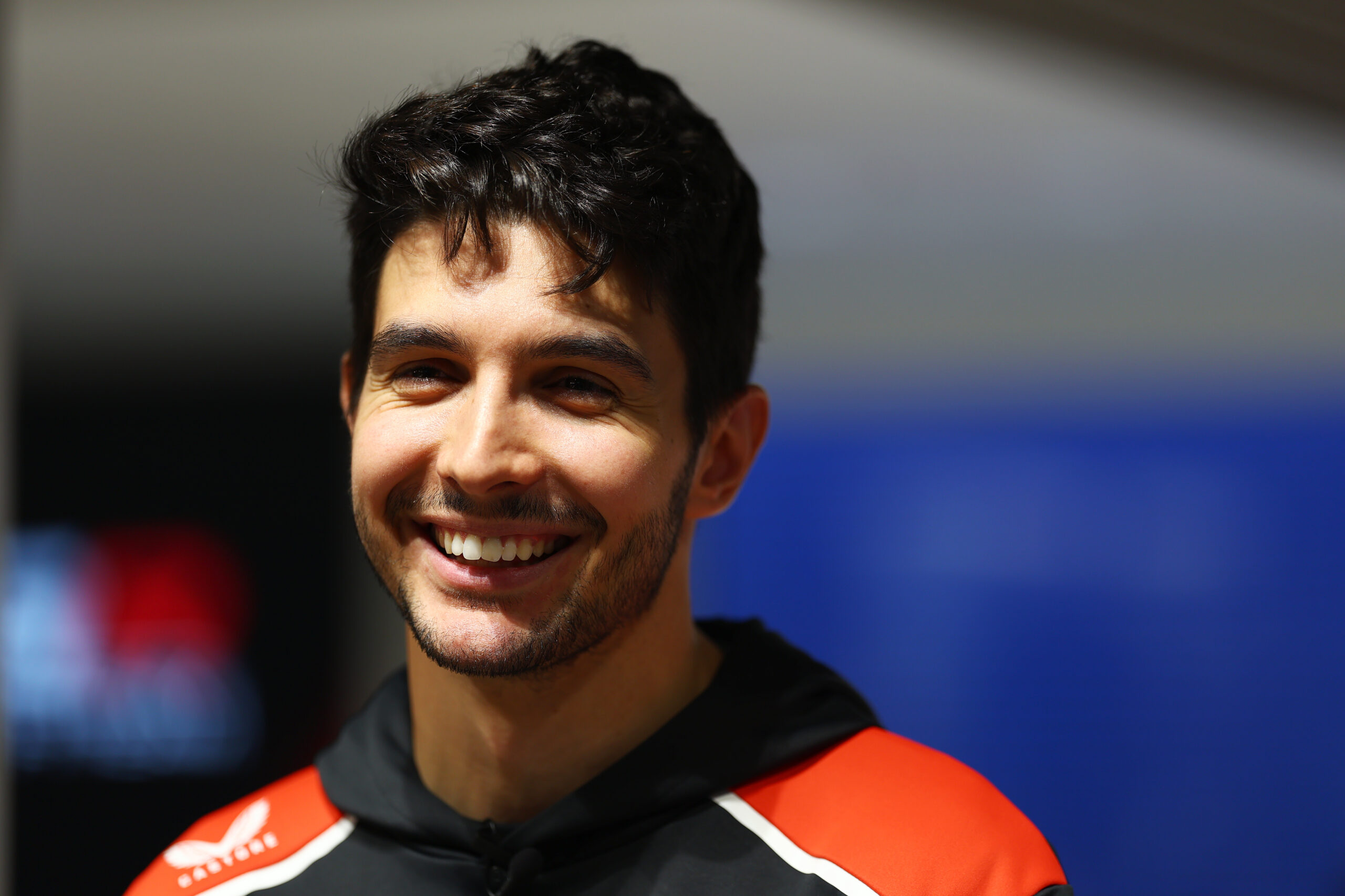 NORTHAMPTON, ENGLAND - JULY 02: Esteban Ocon of France and Haas F1 looks on during previews ahead of the F1 Grand Prix of Great Britain at Silverstone Circuit on July 02, 2026 in Northampton, England. (Photo by Simon Galloway/LAT Images)