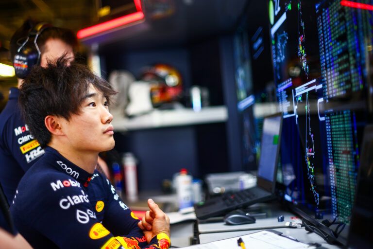 Yuki Tsunoda is continuing to aim for a Red Bull seat despite the hammer blow of losing out to Liam Lawson.