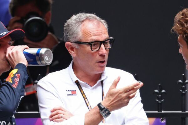 F1 CEO Stefano Domenicali during an F1 race weekend format at the F1 Australian GP