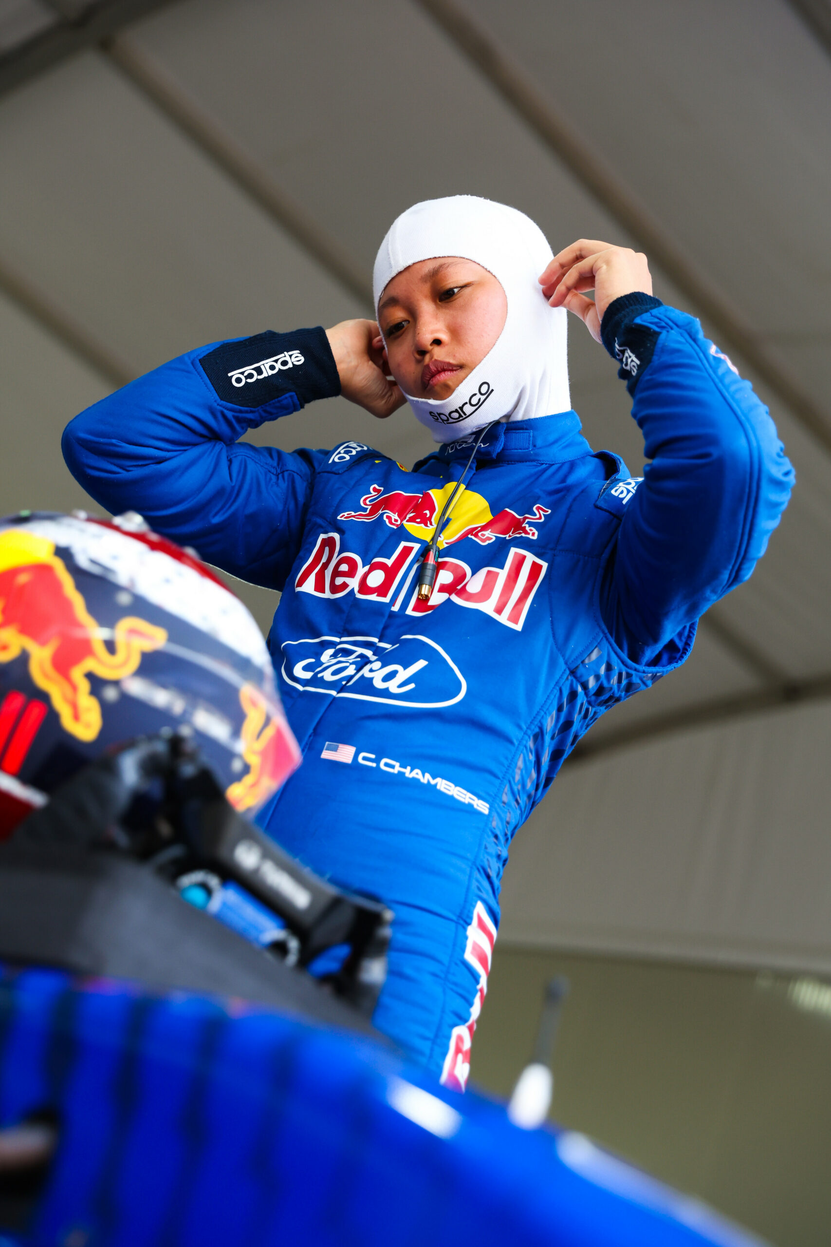 Chloe Chambers topped a wet, 2025 F1 Academy Qualifying at the Miami GP.
