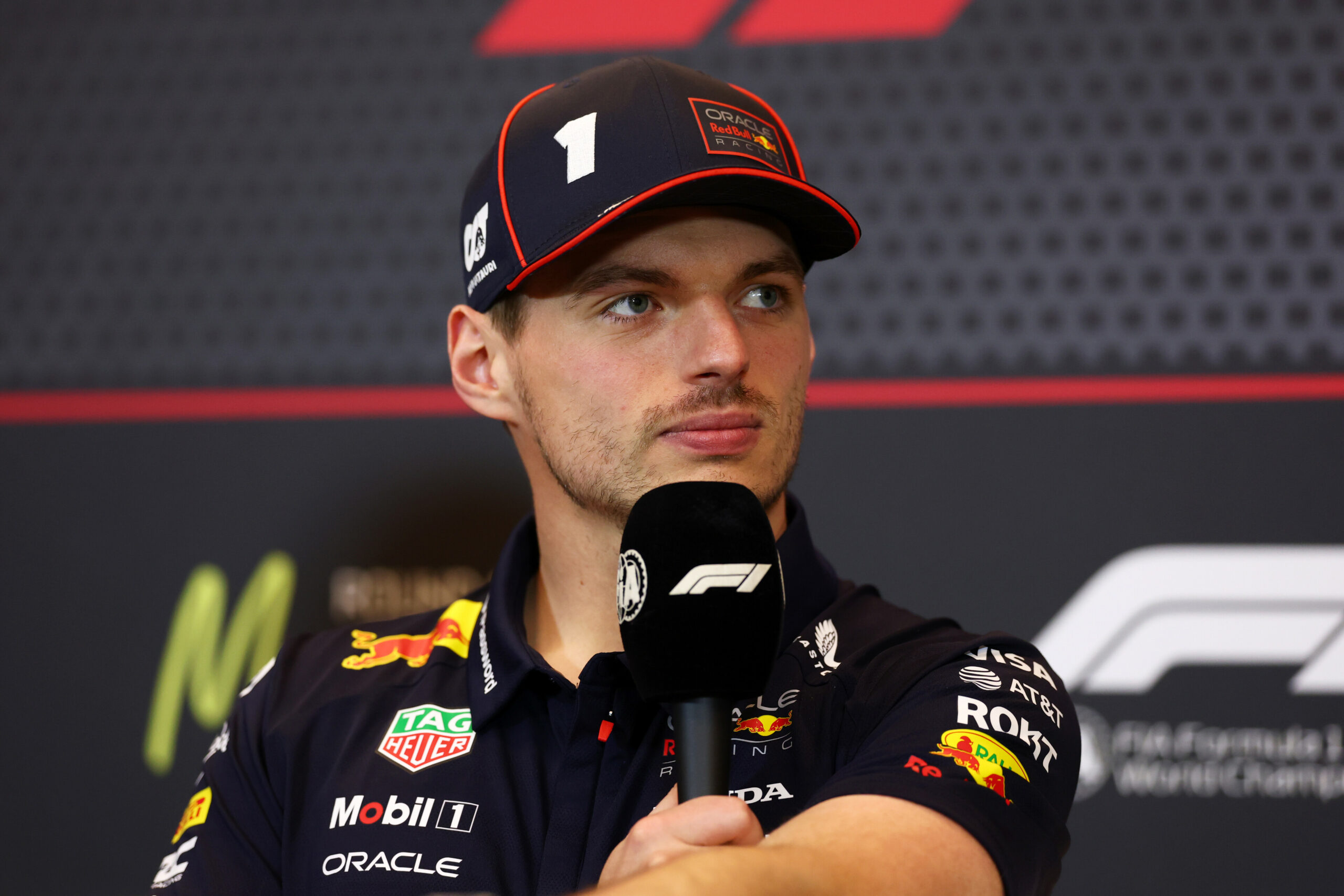 Max Verstappen speaking in press conference for the Monaco GP 2025