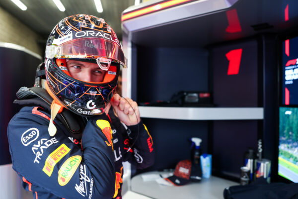 Red Bull driver Max Verstappen after the F1 Sprint Qualifying at the Belgian GP