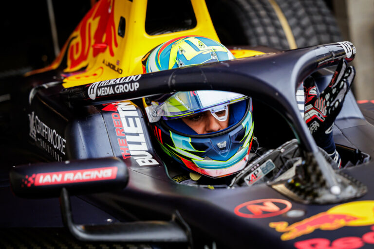 Campos Racing's Arvid Lindblad during F2 Belgian GP.