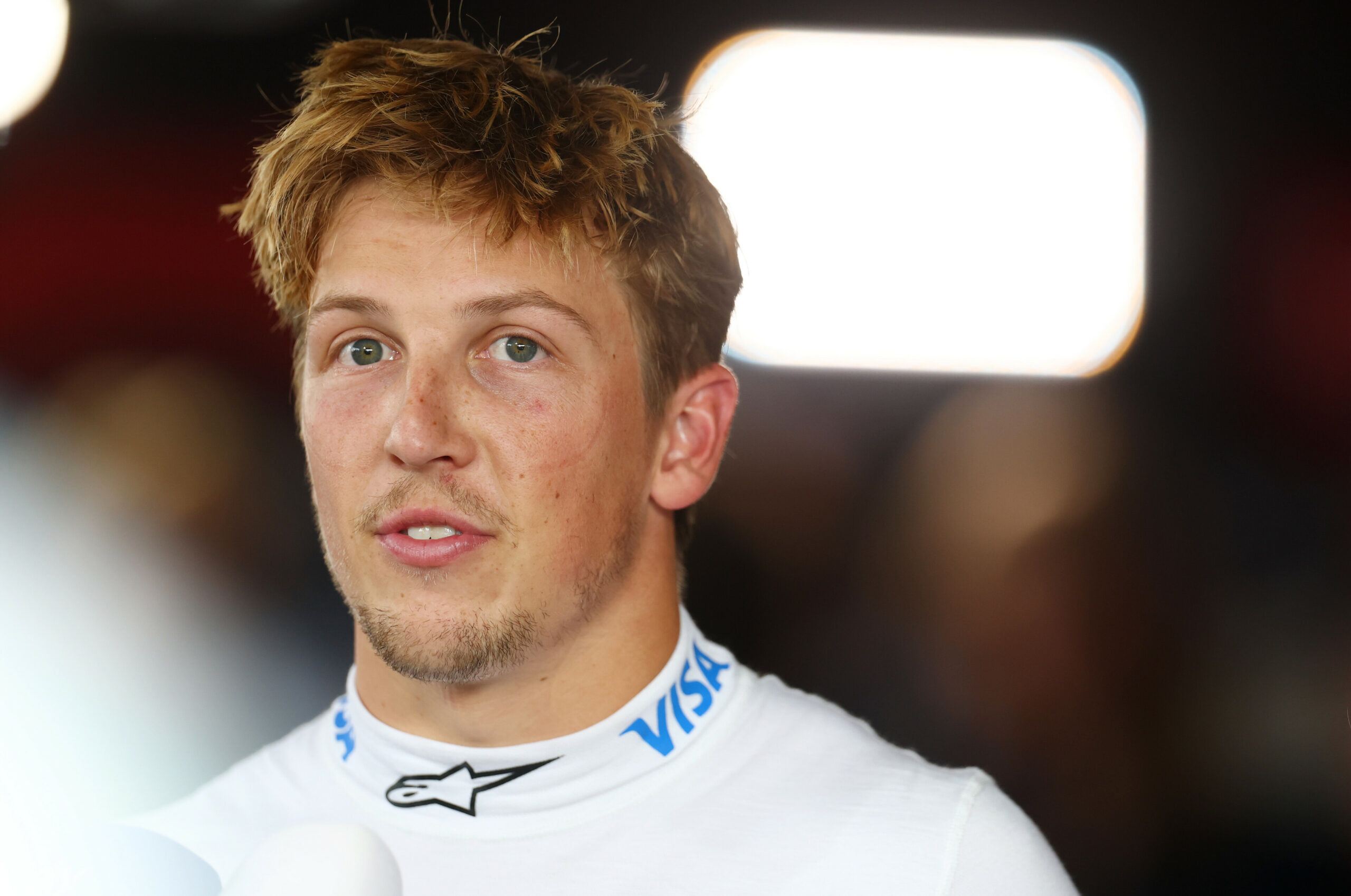 Liam Lawson after qualifying P9 at the Hungarian GP