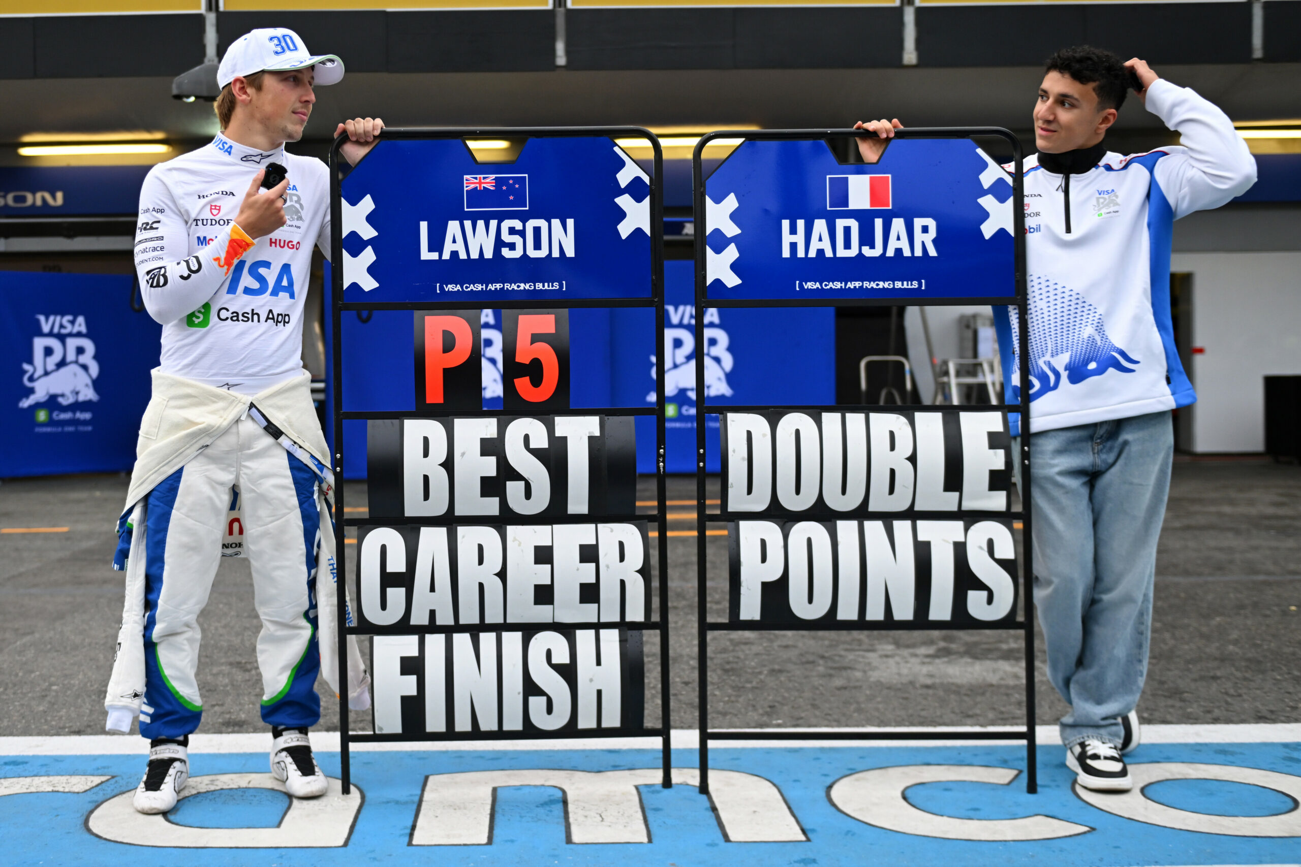 Isack Hadjar after his the Azerbaijan GP in Baku, reflecting on mistakes and strong pace in a mixed weekend.