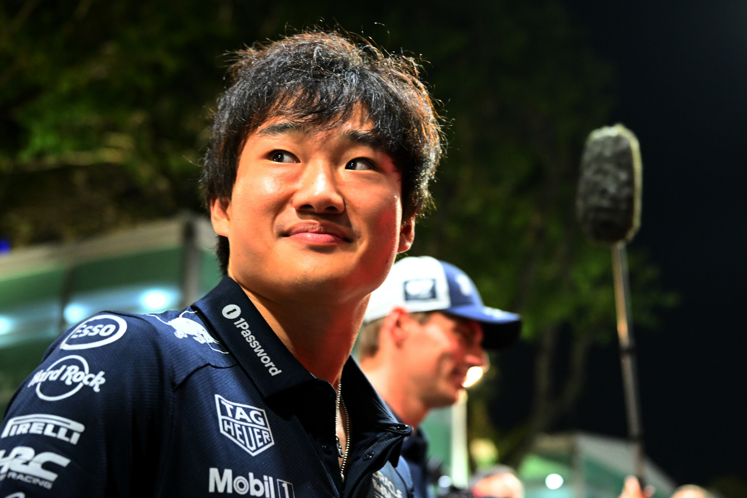 Red Bull F1 Team's Yuki Tsunoda discusses his Red Bull future ahead of the Singapore GP