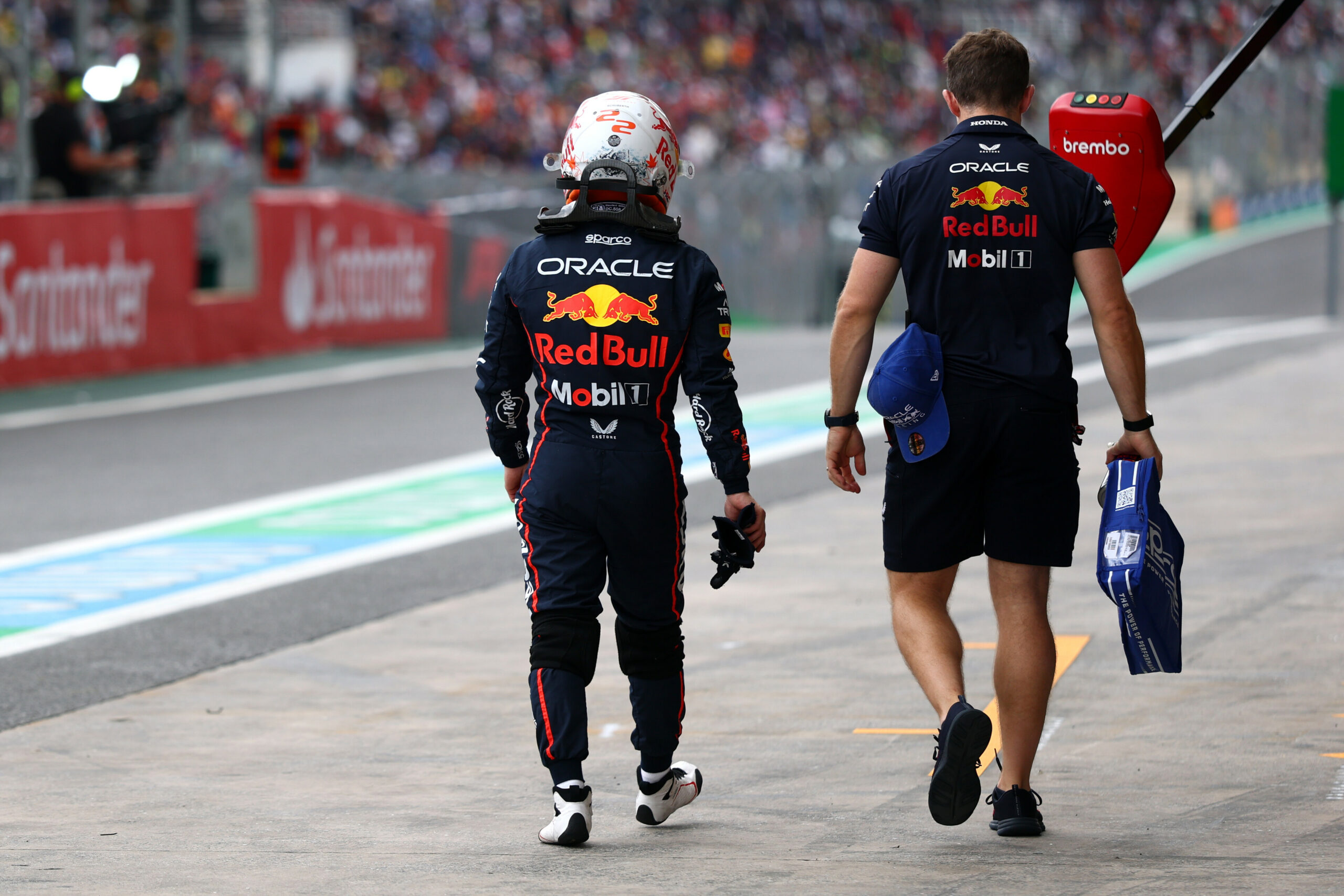 A disastrous qualifying for the Sao Paulo GP saw both Red Bull drivers eliminated in Q1.
