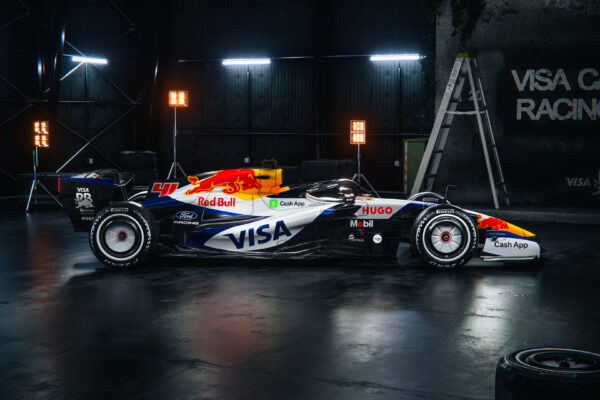 Racing Bulls have unveiled their new 2026 livery in Detroit, Michigan, which marks their new partnership with Ford.