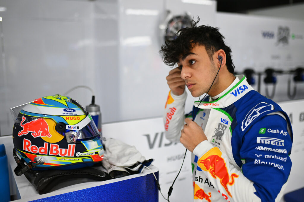 Linblad at 2026 F1 Barcelona shakedown