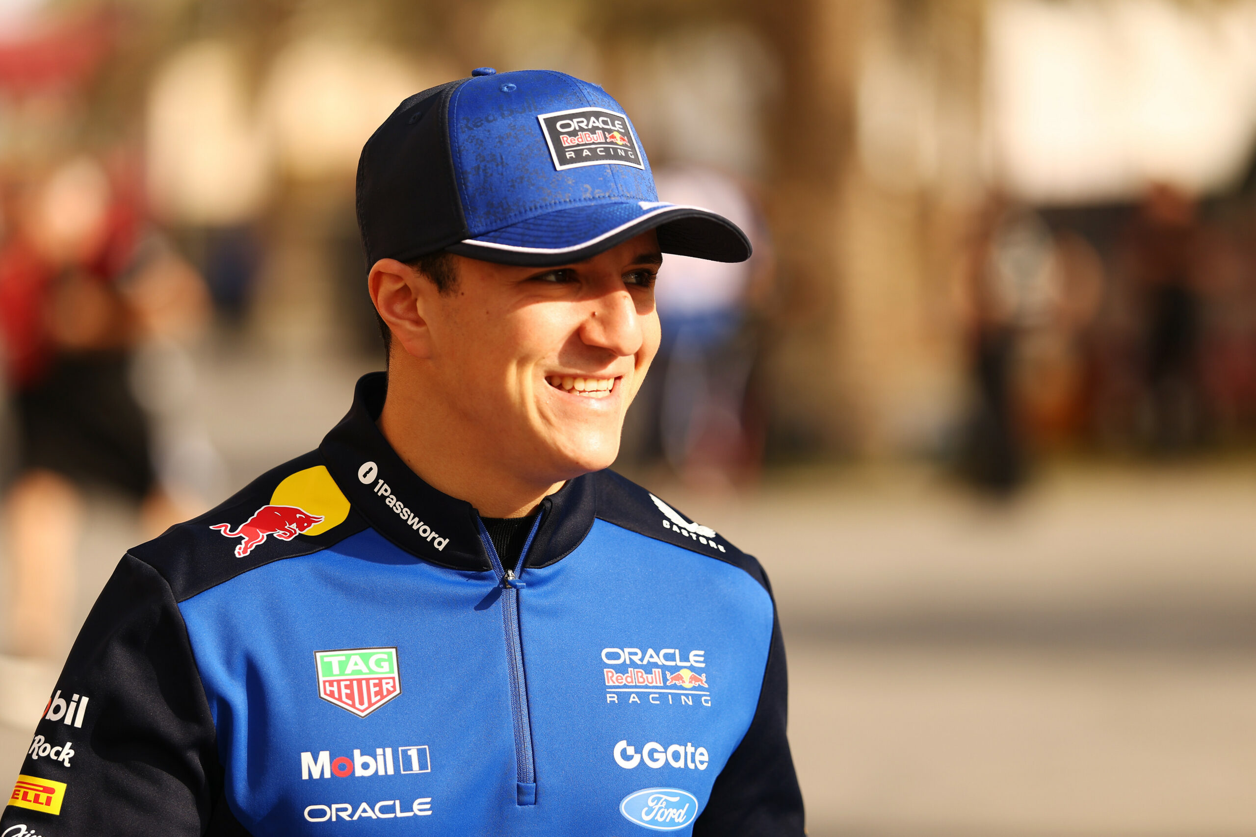 Isack Hadjar (Red Bull) at Bahrain International Circuit for F1 2026 Pre-Season Testing.