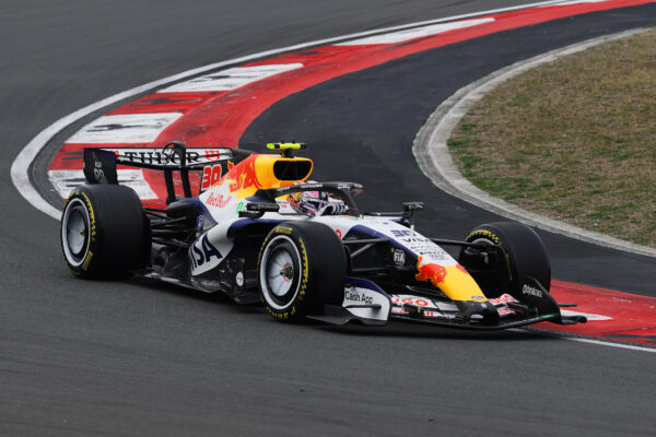Racing Bull's Liam Lawson during the 2026 F1 Chinese GP.