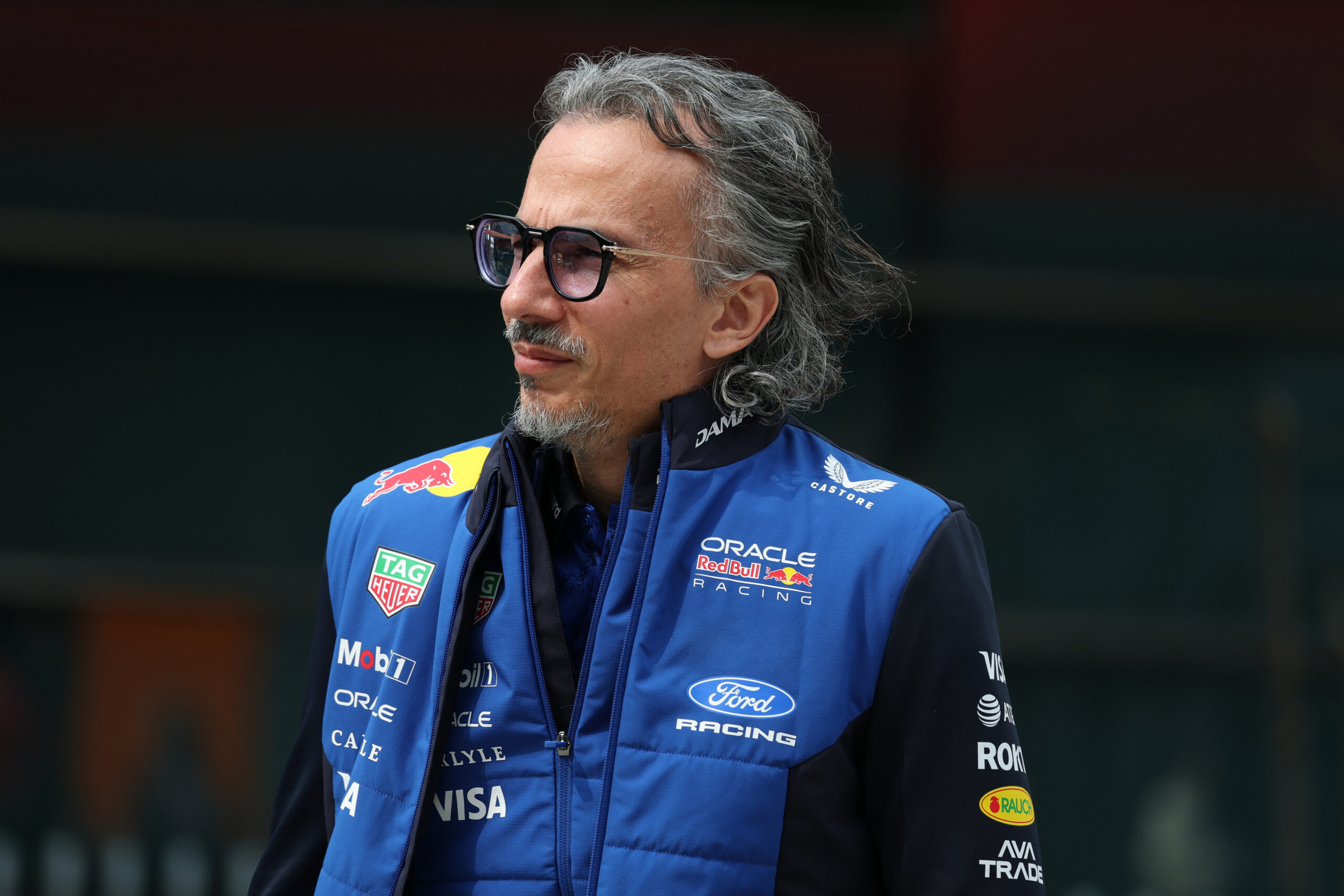 Red Bull Racing's Laurent Mekies during the 2026 F1 Chinese GP.