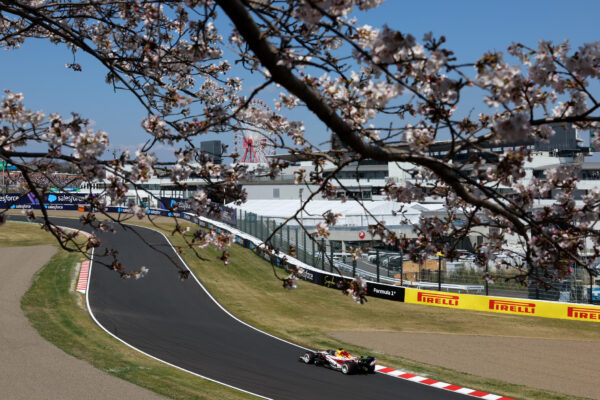 Racing Bulls during the 2026 F1 Japanese GP.