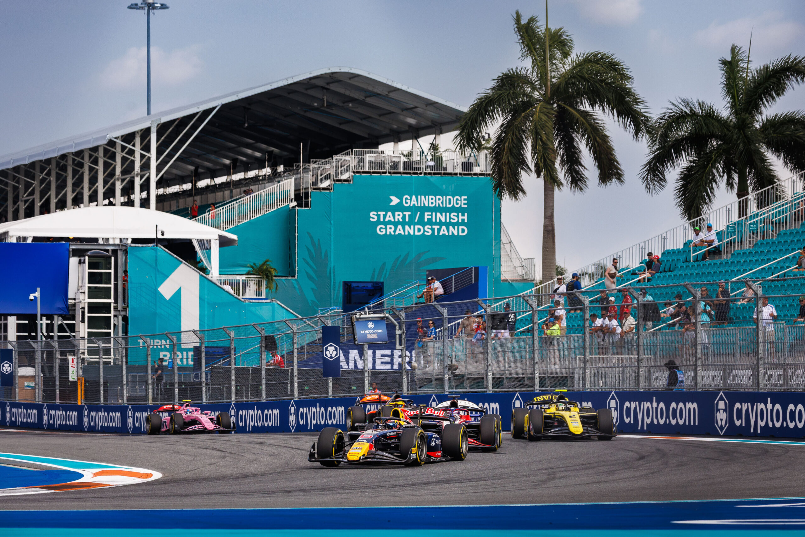 Campos Racing's Nikola Tsolov during the 2026 F2 Miami GP.