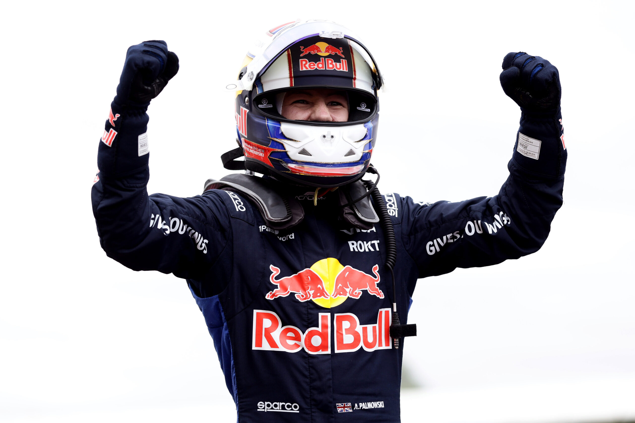 Red Bull-backed Alisha Palmowski during the 2026 F1 Academy Silverstone Round.