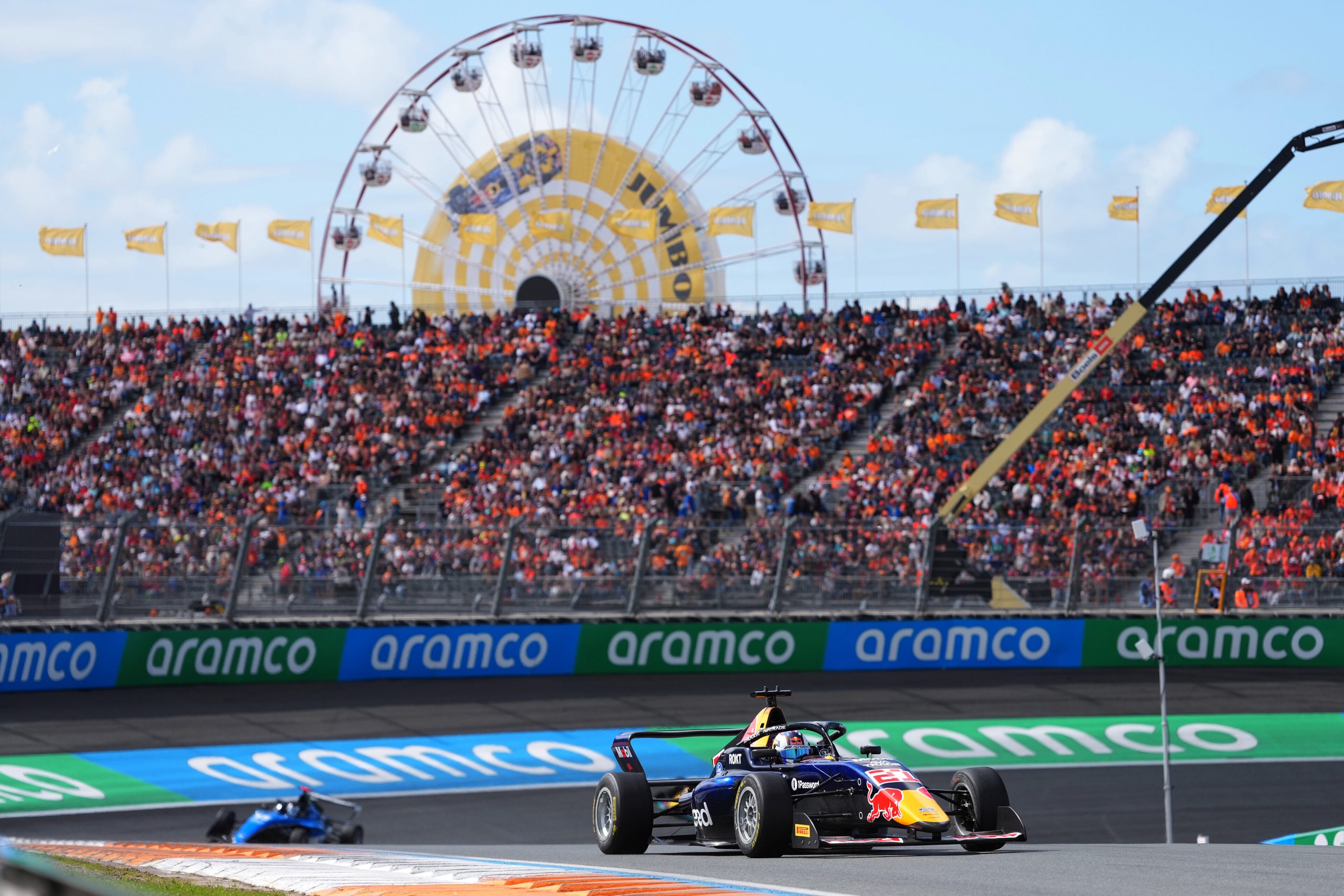 Red Bull-backed Alisha Palmowski during the 2026 F1 Academy Zandvoort Round at the Dutch GP.