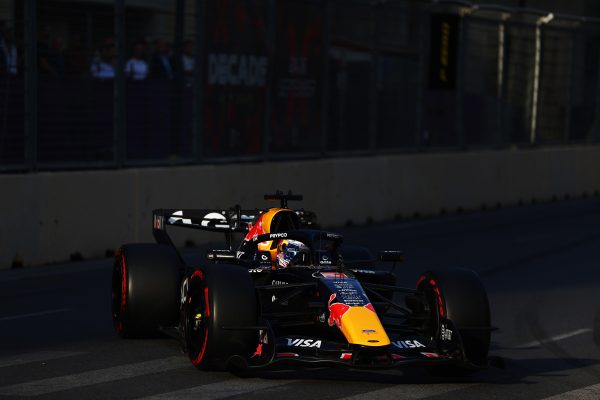 Red Bull's Max Verstappen will start 8th after qualifying for the 2026 F1 Azerbaijan GP.
