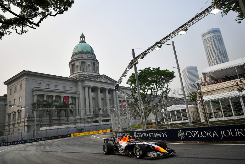 Racing Bulls had contrasting results during 2026 F1 Singapore GP Sprint Qualifying, with Lawson reaching SQ3 in P8 and Lindblad going out in SQ1.