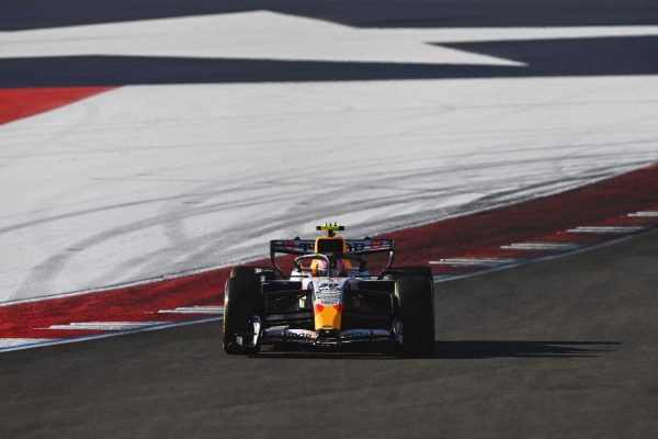 Liam Lawson on track for Racing Bulls in qualifying for the 2026 F1 United States GP.