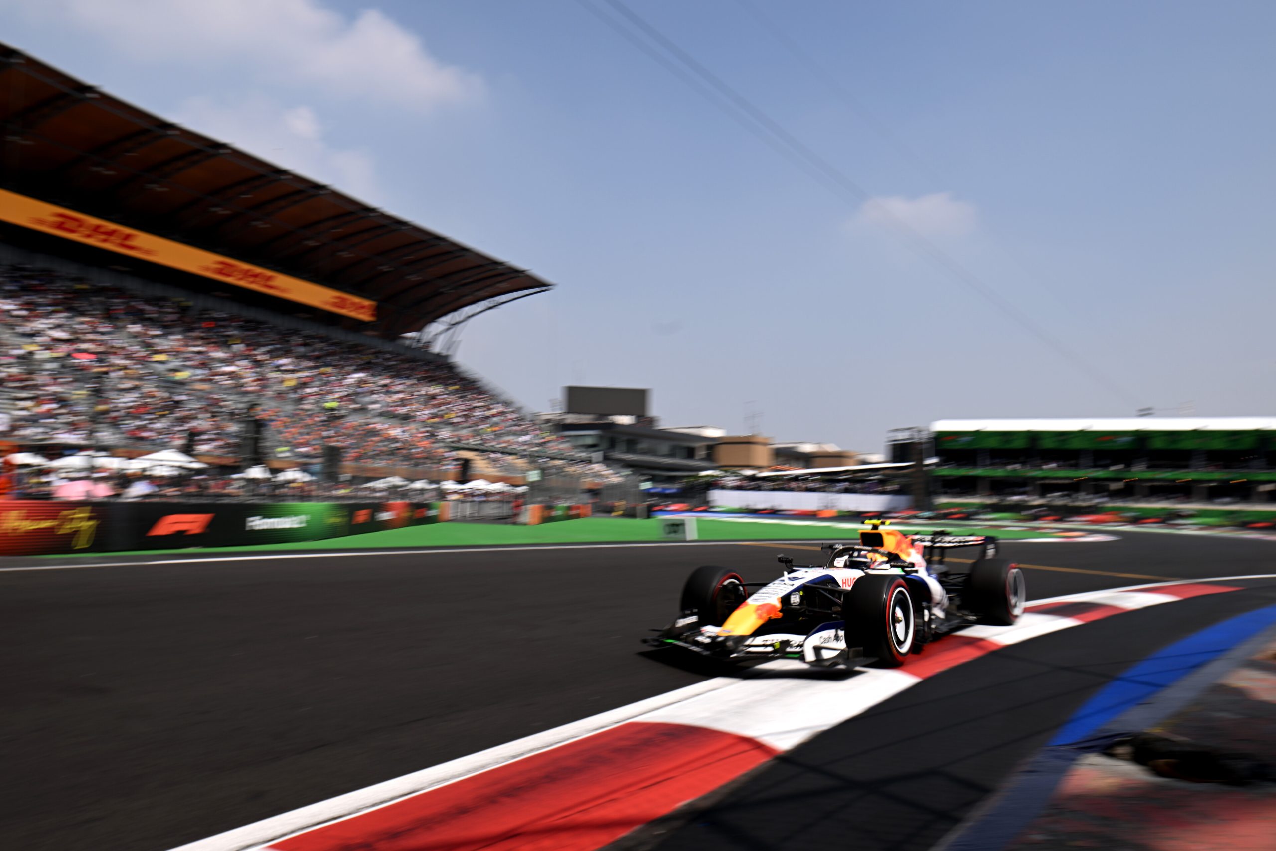 Verstappen and Lawson both receive one-place grid drops for the F1 Mexico City GP after their clumsy FP2 clash brought out the red flag.