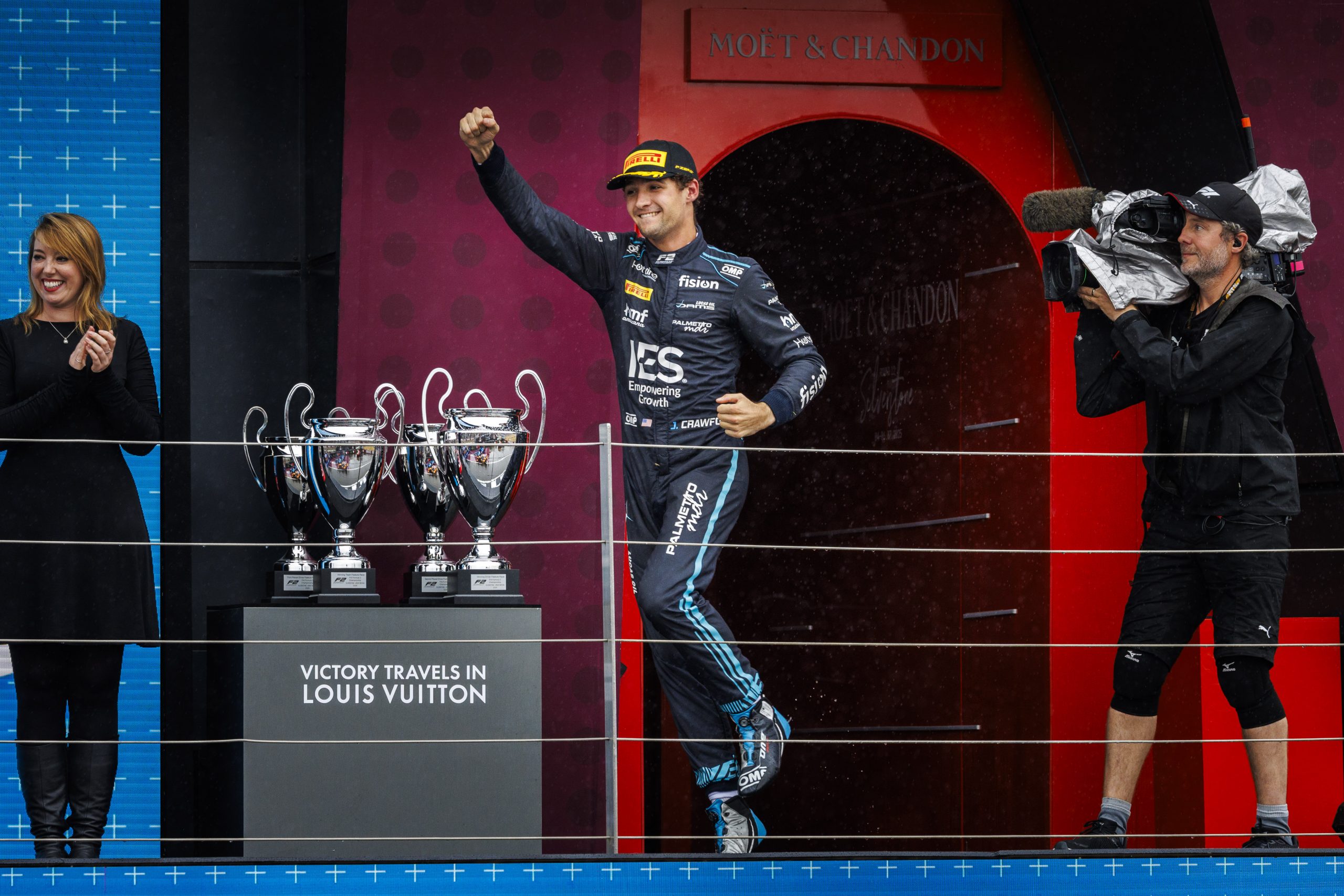 Jak Crawford's victory at Silverstone has catapulted the American driver back into serious championship contention in his third F2 season.