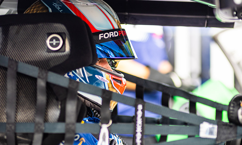 Scott Dollahite returns alongside Alex Sedgwick and a Ford factory driver as Dollahite Racing switches to Pro-Am for the Indianapolis 8 Hour.