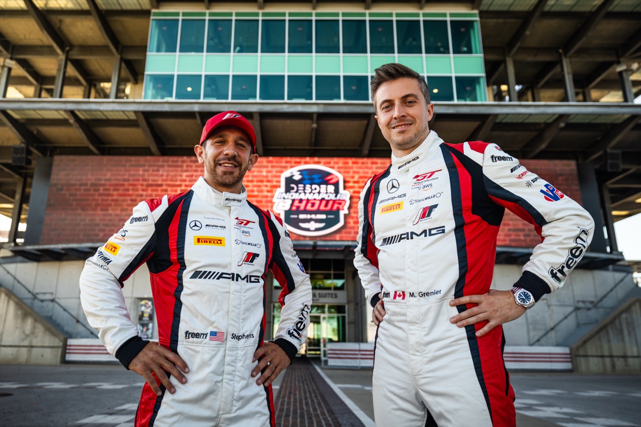 JMF Motorsports enters the 2026 Indianapolis 8 Hour ready to fight for the GTWC America Pro title with Stephens, Grenier and Martin.