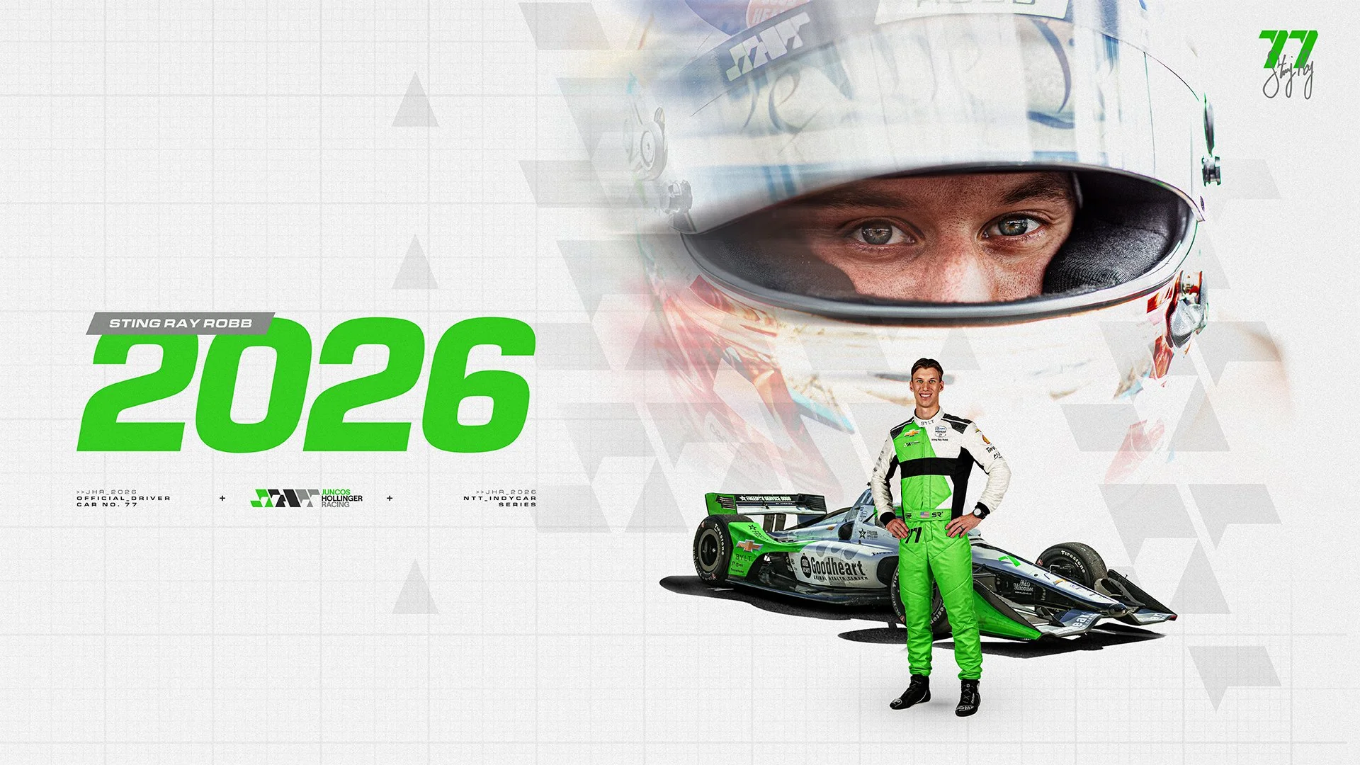 Sting Ray Robb stays on at Juncos for 2026 IndyCar season, he will partner Rinus VeeKay at the team as they look to move forward.