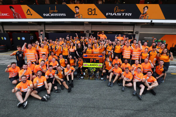 Stella praises Piastri’s progress after standout F1 Spanish GP performance McLaren team, including team principal Andrea Stella, celebrates Oscar Piastri's win at the F1 Spanish GP