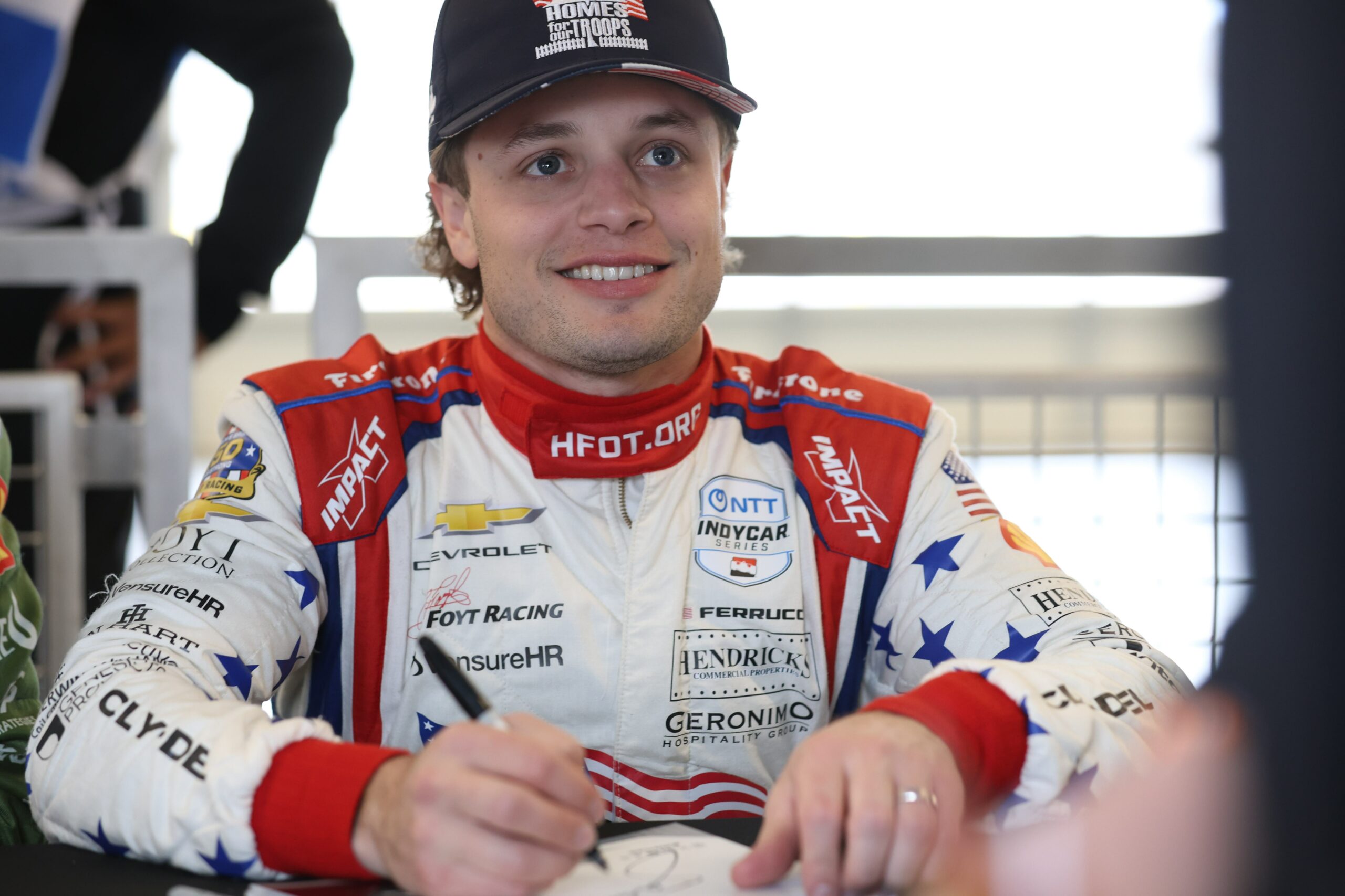 Santino Ferrucci of A.J. Foyt Enterprises looks forward to a more consistent and fruitful 2026 in the IndyCar series