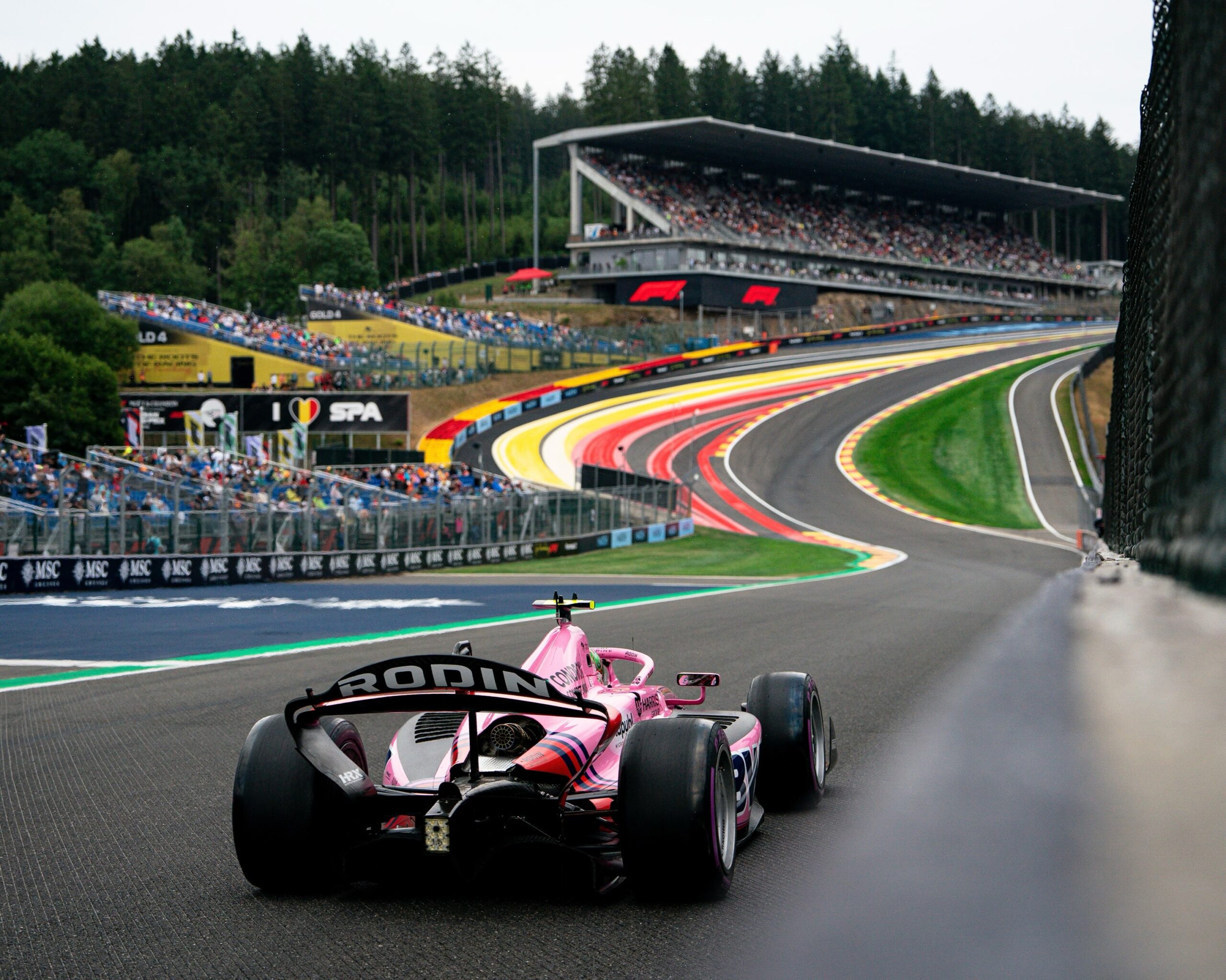Rodin Motorsport's Alex Dunne continued his strong qualifying run with a P3 for the F2 Feature Race at the 2026 Belgian GP.