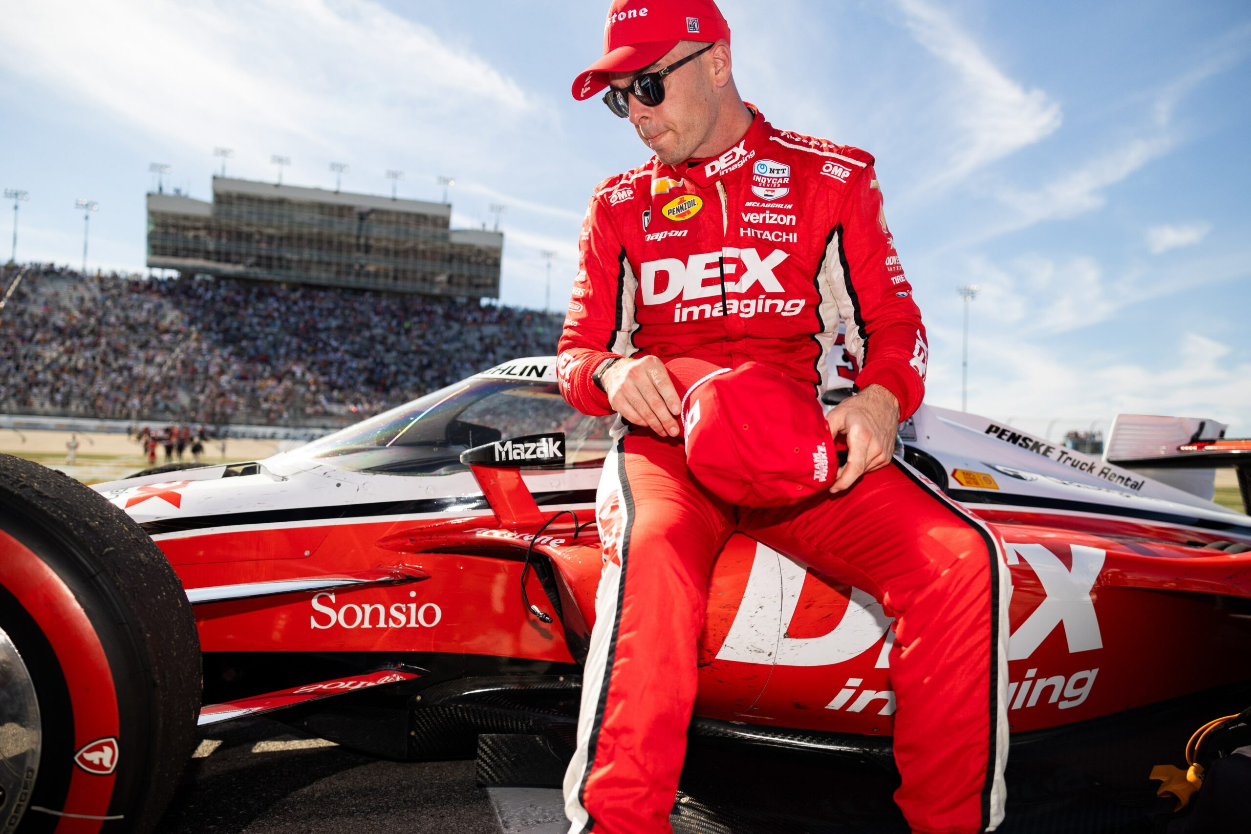 Scott McLaughlin before the 2025 Music City Grand Prix, where he finished a season-best 3rd. McLaughlin looks to get back on the winners' step in the 2026 Indycar season