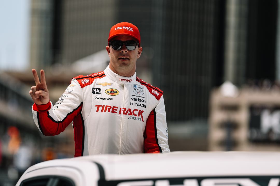 Team Penske driver Scott McLaughlin heads into the Bommarito Automotive Group 500 at Gateway sitting 8th in points in the 2025 IndyCar standings. He is 147 behind championship leader Alex Palou.