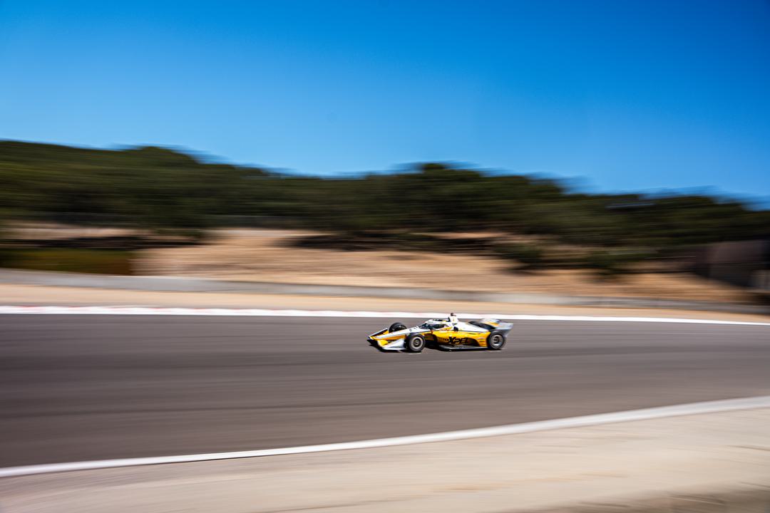 IndyCar Practice 2 at Laguna Seca has been cancelled due to persistent low cloud cover, which grounded the medical helicopter and prevented the session from starting.
