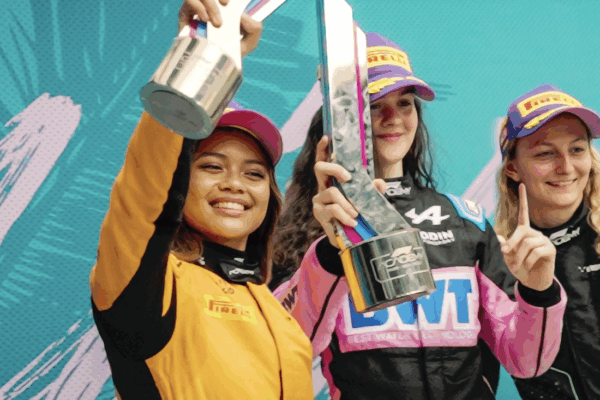 Thrilling ‘F1: The Academy’ trailer revealed F1 Academy drivers Bianca Bustamante, Abbi Pulling and Doriane Pin ahead of the release of F1: The Academy